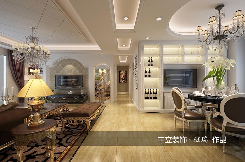 贵阳丰立装饰-未来方舟200㎡-欧式